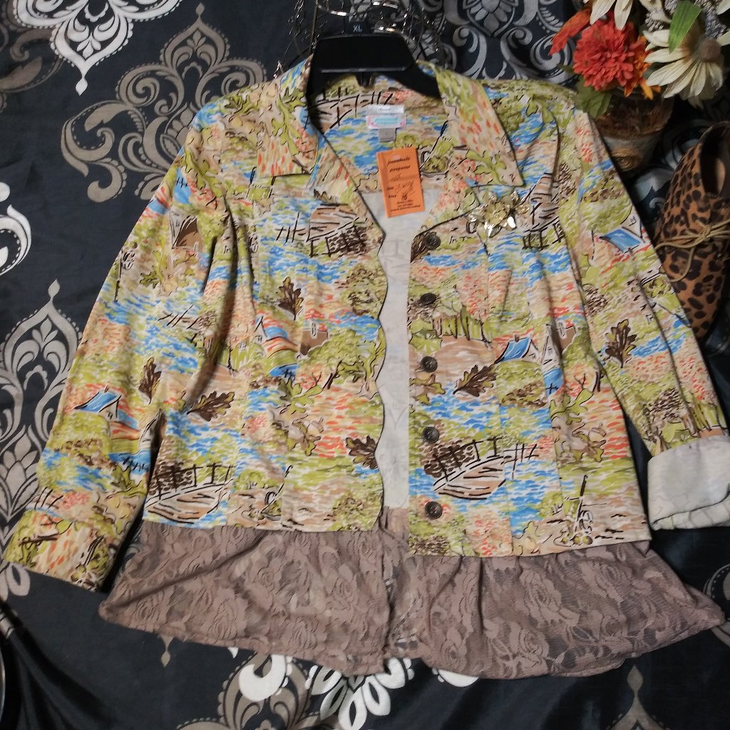 758 Jeaniemade Size Large Jacket 758 Jeaniemade Size Large Jacket